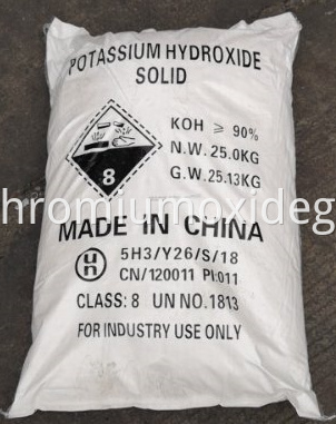 Potassium Hydroxide Lye Solid Flake 90